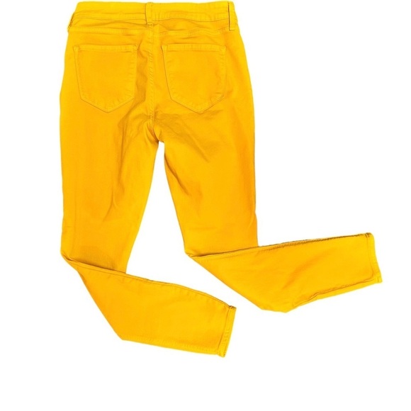 NWOT Yellow Rock Star Skinny Old Navy Jeans - Picture 1 of 4